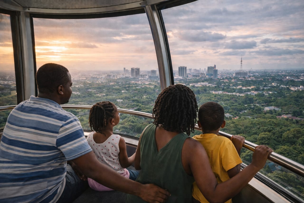 Accra SkyWheel capsule interior